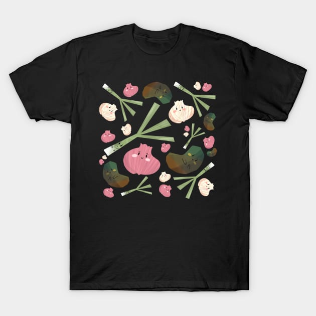 Potato Onion T-Shirt by nixsasa